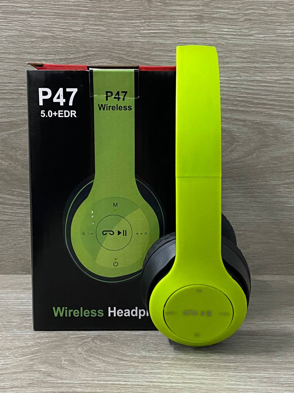 Audífonos Diadema P47 Inalámbricos Bluetooth con Micrófono