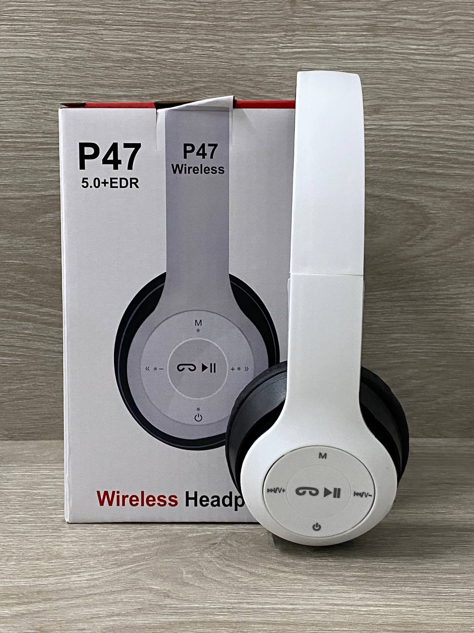 Audífonos Diadema P47 Inalámbricos Bluetooth con Micrófono