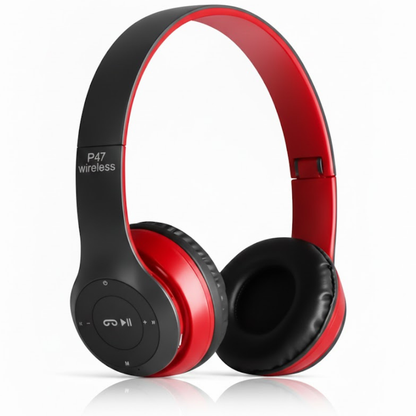 Audífonos Diadema P47 Inalámbricos Bluetooth con Micrófono